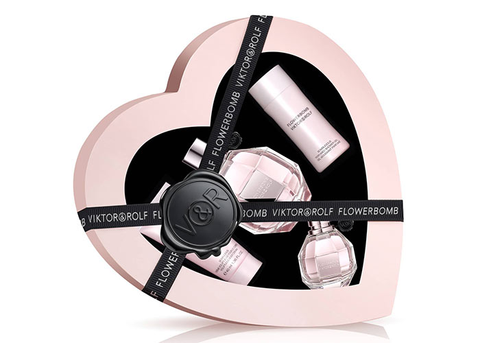 Valentine's Day Beauty Gifts for Her: Viktor&Rolf Flowerbomb Set