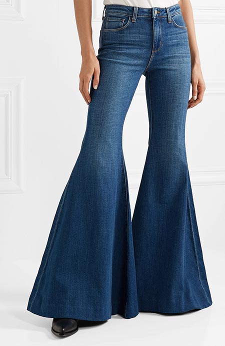 Best High Waisted Jeans: L’Agence Lorde Bell-Bottom High Waisted Jeans