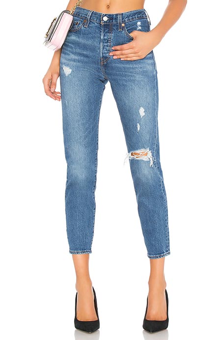 Best High Waisted Jeans: Levi’s Wedgie Icon Fit Straight High Waisted Jeans