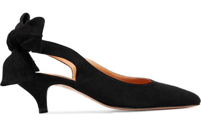 Best Kitten Heels to Buy: Ganni Sabine Kitten Heel Shoes