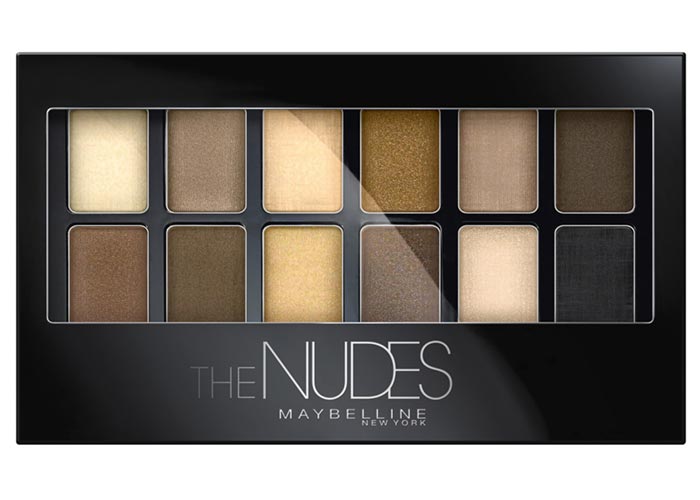 Best Nude Eyeshadow Palettes: Maybelline The Nudes Wear Eyeshadow Palette