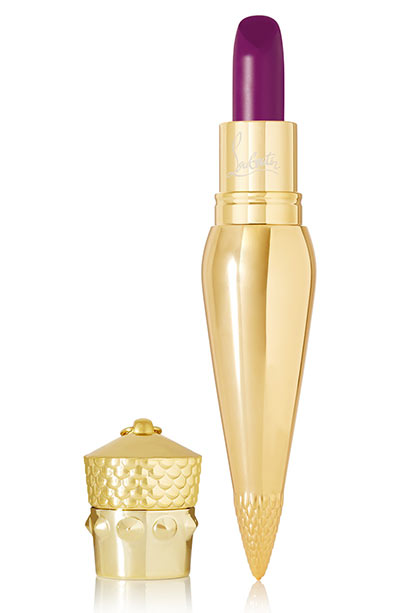 Best Purple Lipstick Shades: Christian Louboutin Silky Satin Lip Colour in Ronron