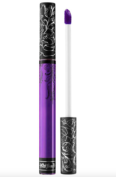 Best Purple Lipstick Shades: Kat Von D Everlasting Liquid Lipstick in Roxy