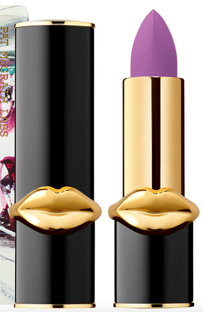 Best Purple Lipstick Shades: Pat McGrath Labs MatteTrance Purple Lipstick in Faux Pas