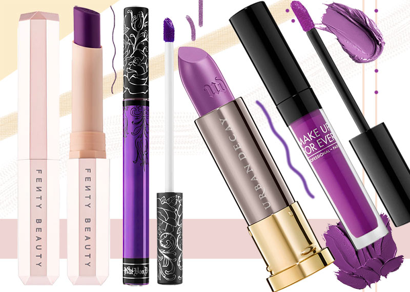 Best Purple Lipstick Shades for Every Skin Tone