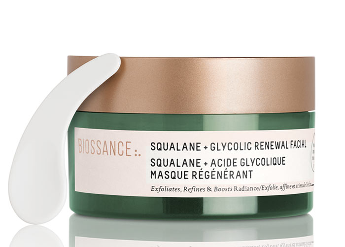 Best Spring Skin Care Products: Biossance Squalane + Glycolic Renewal Facial