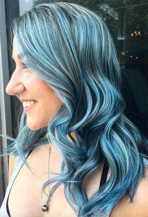 Blue Hair Color Care Tips