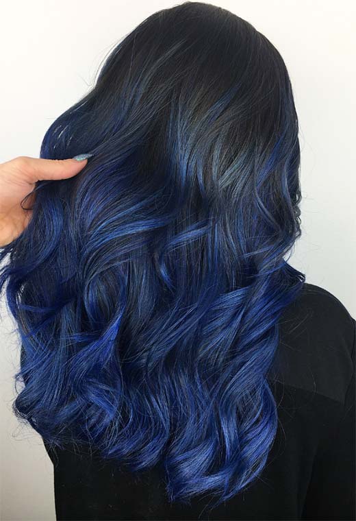 Blue Hair Dyeing Tips at Home