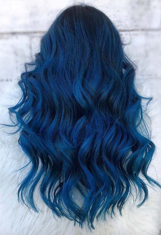 Makeup Tips for Blue Hair