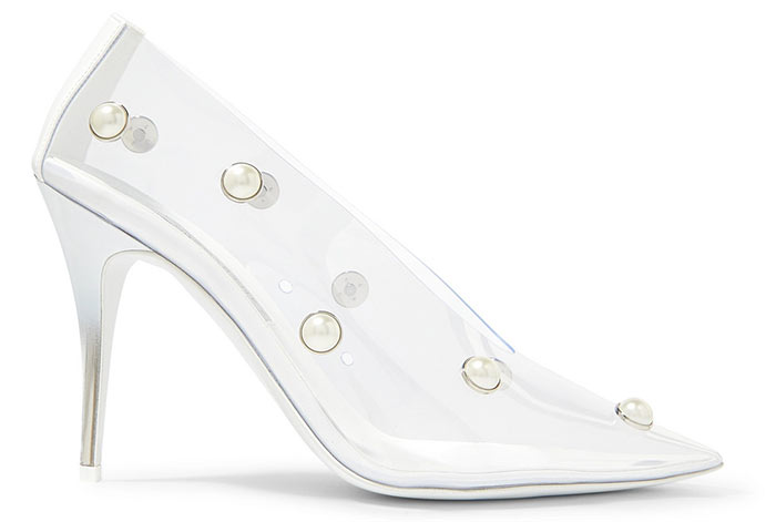 Best PVC Clear Shoes: Stella McCartney Clear Heels