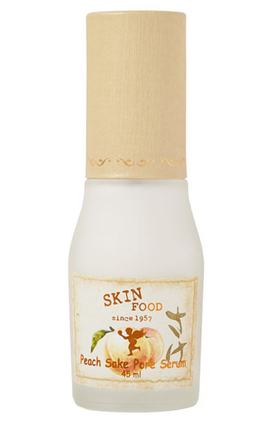 Best K-Beauty/ Korean Skin Care Products: Skinfood Peach Sake Pore Serum