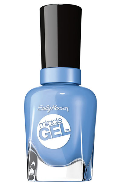 Best Blue Nail Polish Colors: Sally Hansen Miracle Gel in Sugar Fix