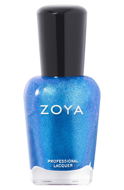 Best Blue Nail Polish Colors: Zoya Blue Nail Lacquer in River