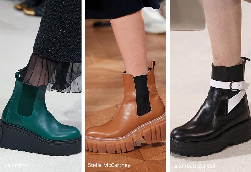 Fall/ Winter 2020-2021 Shoe Trends from the Runways