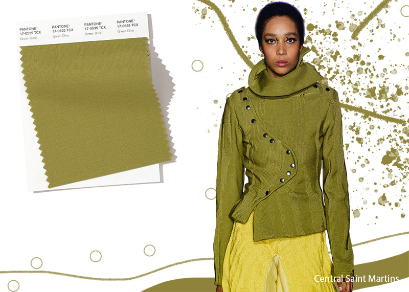 Pantone Fall/ Winter 2019-2020 Colors Trends: Green Olive
