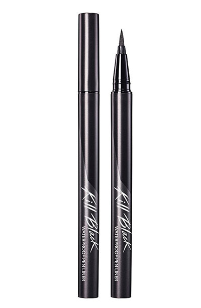 Best Korean Makeup Products: Clio Waterproof Pen Liner in Kill Black 