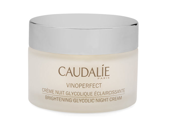 Best Night Creams for Every Skin Type: Caudalie Vinoperfect Brightening Glycolic Overnight Cream 