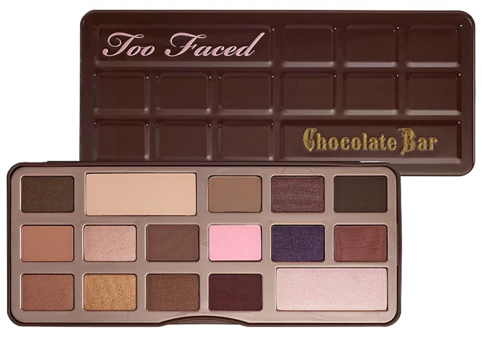 Best Travel Makeup & Beauty Products: Too Faced The Chocolate Bar Eyeshadow