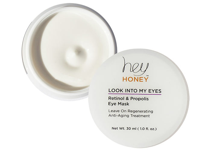Best Under-Eye Masks & Eye Patches: Hey Honey Look Into My Eyes Retinol and Propolis Eye Mask 