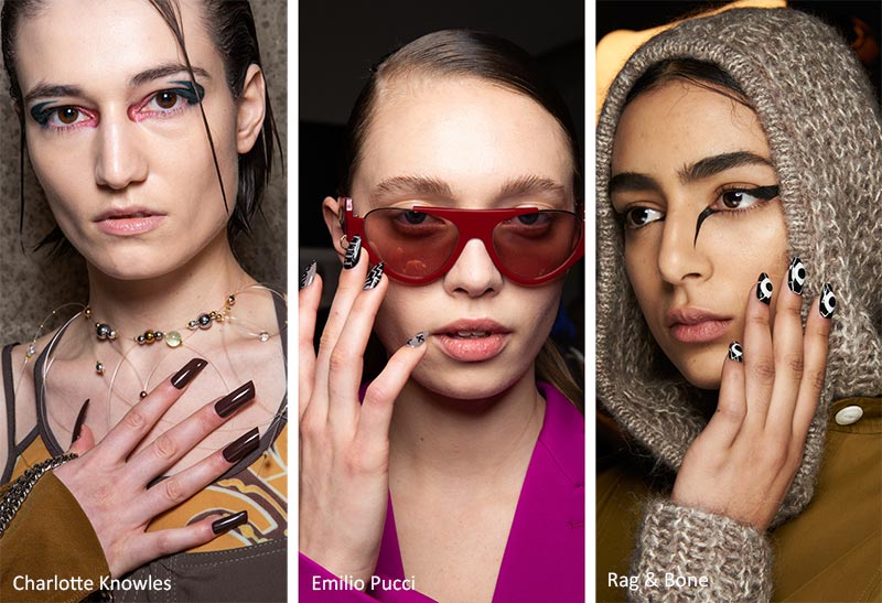 Fall/ Winter 2020-2021 Nail Trends: Runway Nail Ideas & Colors