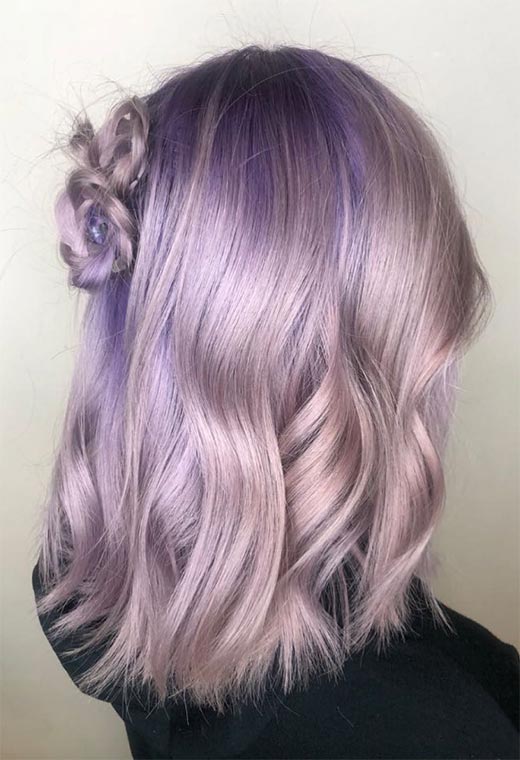 How to Care for Lavender Hair Color