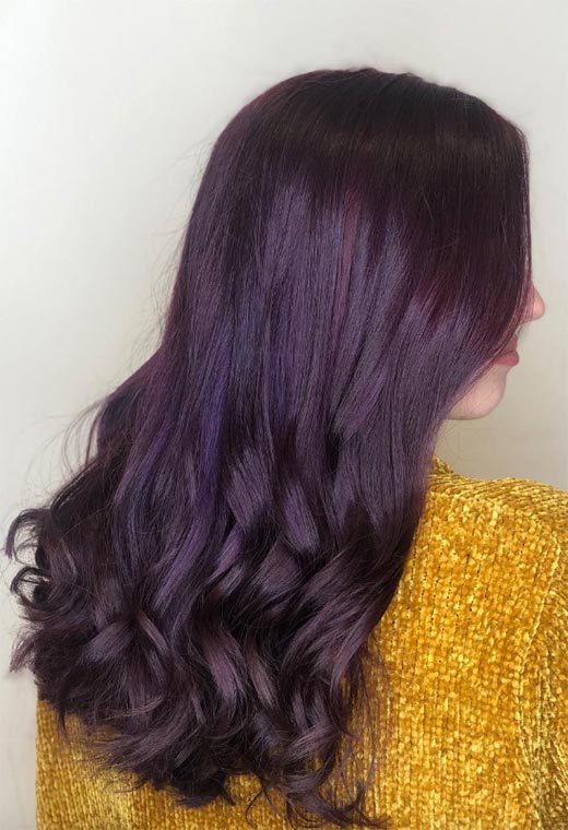 How to Pick the Right Plum Hair Color for Your Skin Tone
