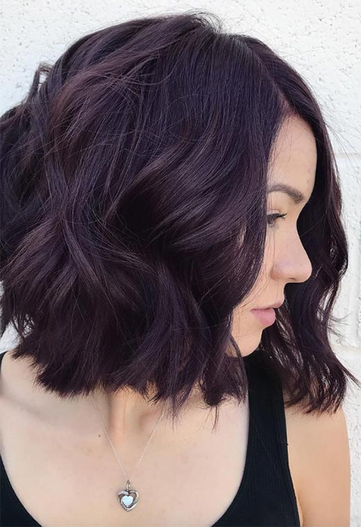 How to Dye Hair Plum at Home