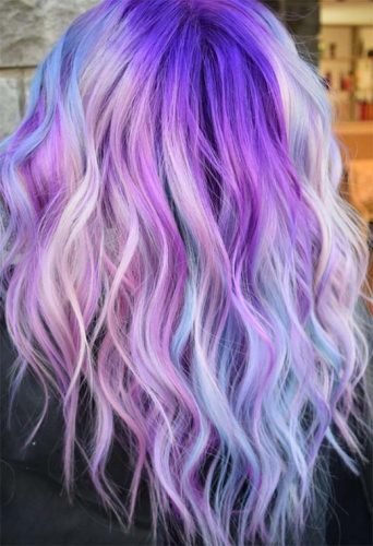 59 Lovely Lavender Hair Color Shades for Romantics in 2022 - Glowsly