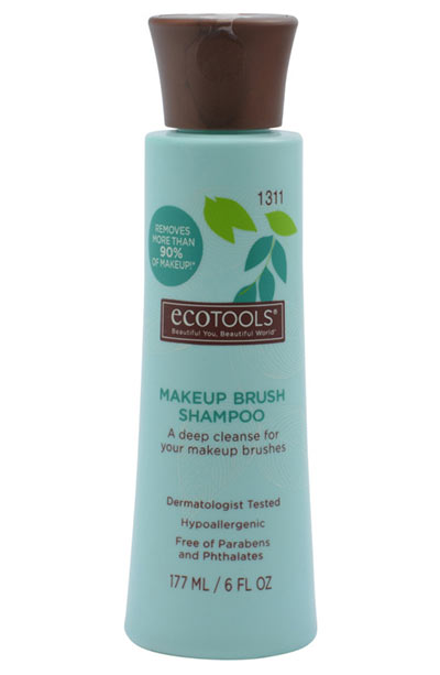Best Makeup Brush Cleaners: EcoTools Makeup Brush Cleansing Shampoo