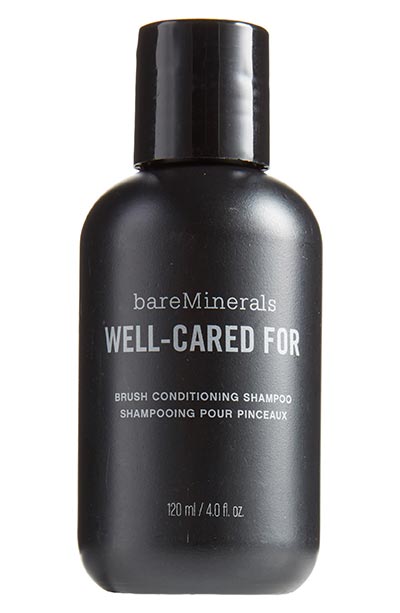 Best Makeup Brush Cleaners: bareMinerals Well-Cared For Brush Conditioning Shampoo