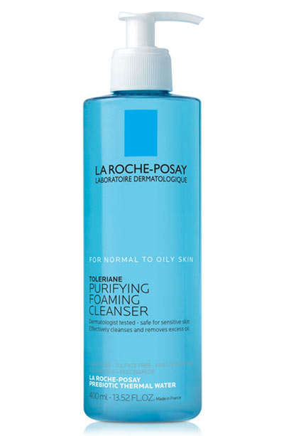Best Summer Skin Care Products: La Roche-Posay Toleriane Purifying Foaming Face Wash for Oily Skin