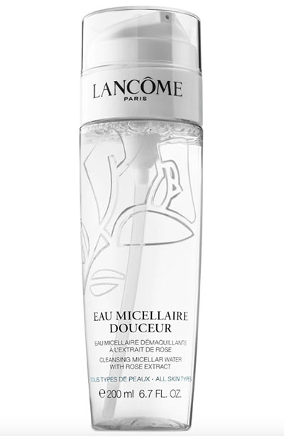 Best Summer Skin Care Products: Lancôme Eau Fraîche Douceur Micellar Cleansing Water Face, Eyes, Lips