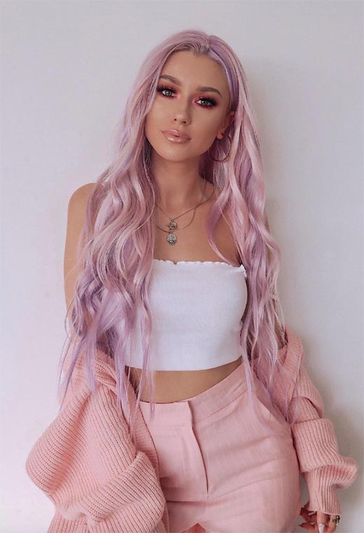 Fashion Tips for Lilac Hair Color