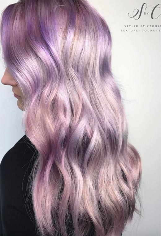 How to Remove Lilac Hair Dye  