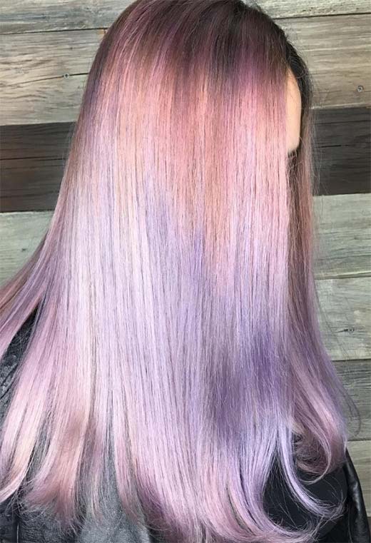 Lilac Hair Color Shades: Lilac Hair Dye Tips