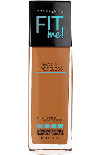 Best Walmart Makeup Products: Maybelline New York Fit Me Matte + Poreless Foundation