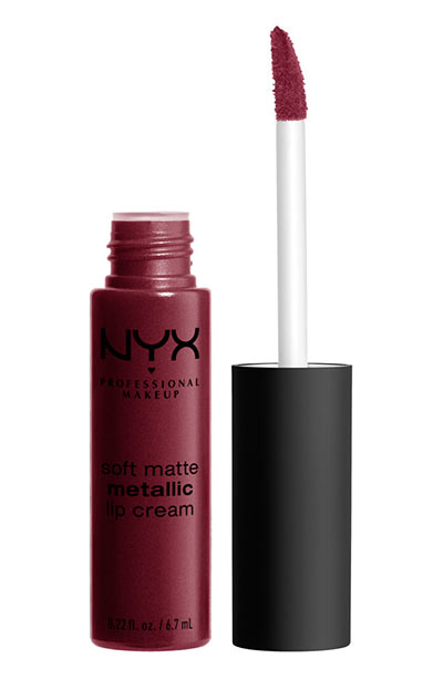 Best Walmart Makeup Products: NYX Soft Matte Metallic Lip Cream