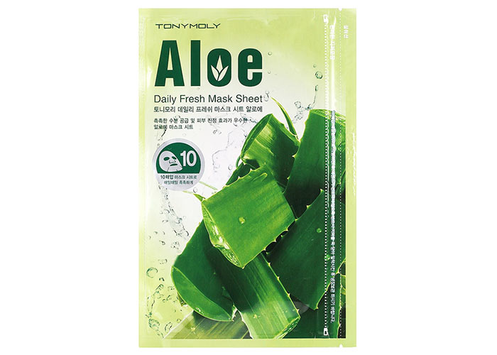 Best Aloe Vera Skin Products: TonyMoly Daily Fresh Aloe Mask Sheet 