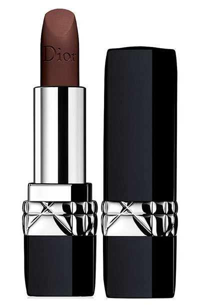 Best Brown Lipstick Shades: Dior Couture Color Rouge Lipstick in Chocolate Matte 
