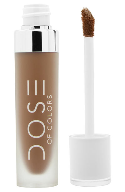 Best Brown Lipstick Shades: Dose of Colors Liquid Lipstick in Cork 