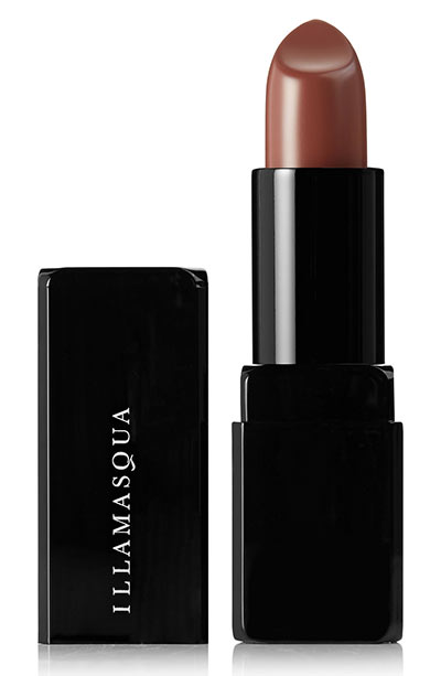 Best Brown Lipstick Shades: Illamasqua Antimatter Lipstick in Gravity 