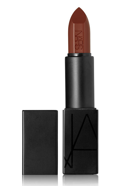 Best Brown Lipstick Shades: NARS Audacious Lipstick in Deborah