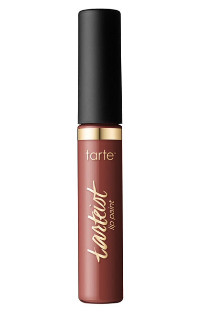 Best Brown Lipstick Shades: Tarte Tarteist Quick Dry Matte Lip Paint in Fortune 
