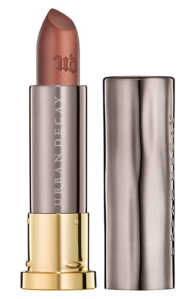 Best Brown Lipstick Shades: Urban Decay Vice Lipstick in Ember 