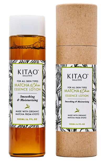 Best Dry Skin Products: Kitao Matcha + Chia Essence Lotion 