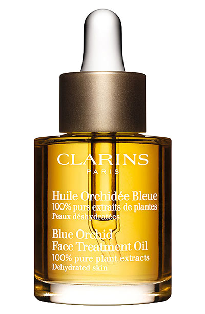 Best Facial Oils: Clarins Blue Orchid Face Treatment Oil 