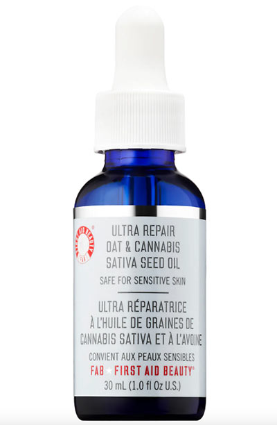 Best Facial Oils: First Aid Beauty Ultra Repair Oat & Cannabis Sativa Seed Oil 