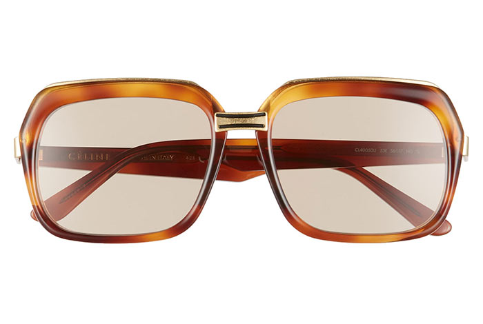 Best Square Sunglasses for Women: Celine Smart Fit Square Sunglasses