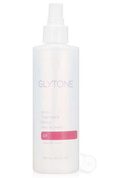 Back Acne Treatment Products: Glytone Acne Treatment Spray - Back and Chest