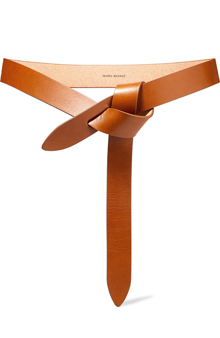 Best Designer Belts for Women: Isabel Marant Lecce Leather Belt